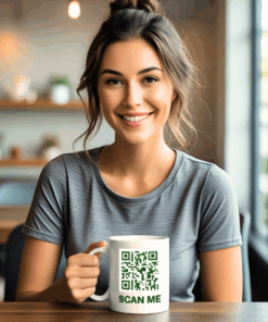 MUG PERSONNALISÉ QR