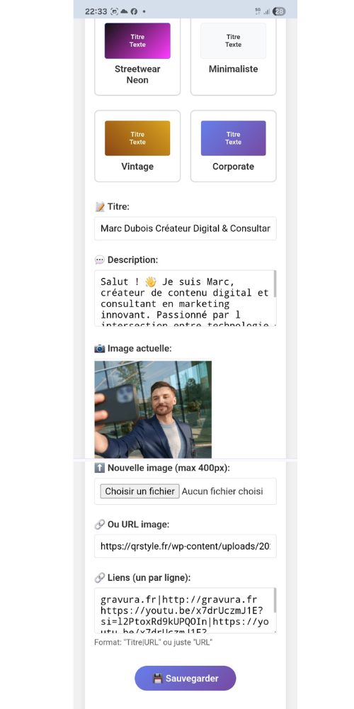 Interface QRStyle